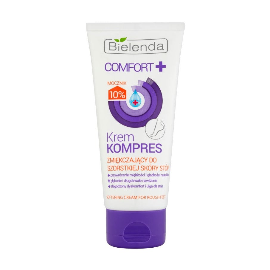 Розм'якшувальний крем-компрес для ніг Bielenda Comfort Softening Cream For Rough Feet, 100 мл